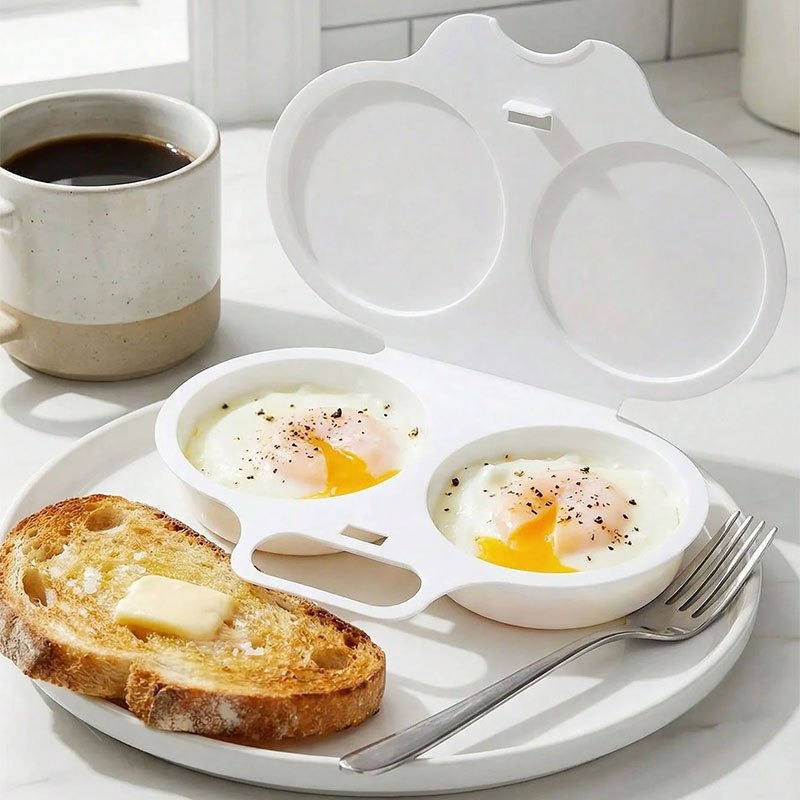 Kitchen Gadgets For Gifts - Microwave steamed egg box, for making